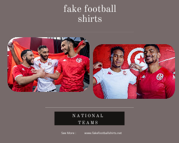 fake Tunisia football shirts 23-24
